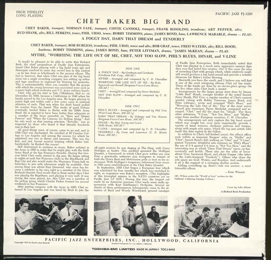 , Baker,Chet - Chet Baker  Big Band